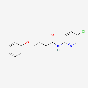 N-(5-chloropyridin-2-yl)-4-phenoxybutanamide