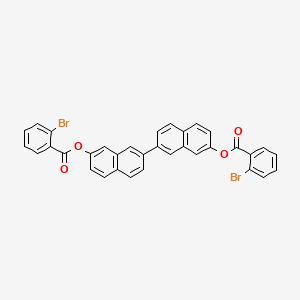 2,2'-Binaphthalene-7,7'-diyl bis(2-bromobenzoate)