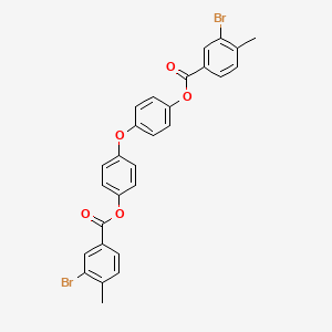 Oxydibenzene-4,1-diyl bis(3-bromo-4-methylbenzoate)