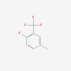 molecular formula C8H6F4 B108881 1-氟-4-甲基-2-(三氟甲基)苯 CAS No. 1214385-64-4