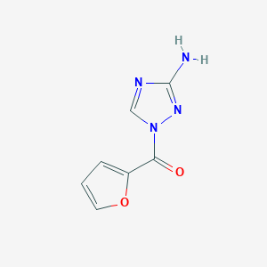 (3-amino-1H-1,2,4-triazol-1-yl)(furan-2-yl)methanone