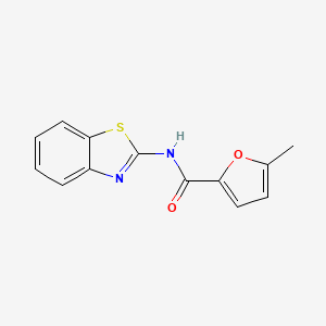 N-(1,3-benzothiazol-2-yl)-5-methylfuran-2-carboxamide