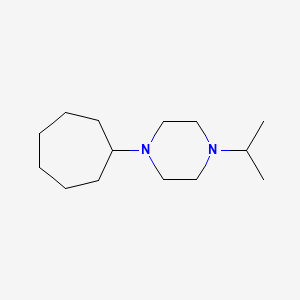 1-Cycloheptyl-4-(propan-2-yl)piperazine