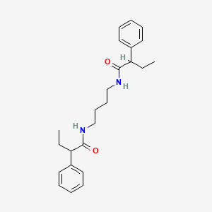 N,N'-butane-1,4-diylbis(2-phenylbutanamide)