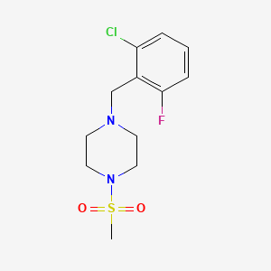 1-(2-Chloro-6-fluorobenzyl)-4-(methylsulfonyl)piperazine