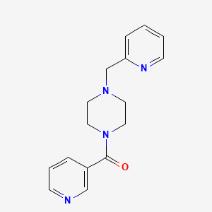 Pyridin-3-yl[4-(pyridin-2-ylmethyl)piperazin-1-yl]methanone