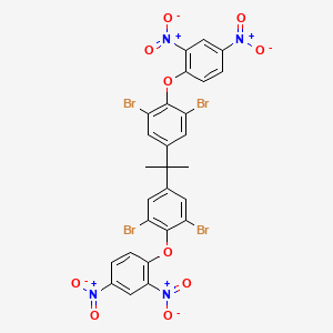 1,1'-Propane-2,2-diylbis[3,5-dibromo-4-(2,4-dinitrophenoxy)benzene]