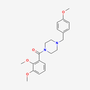 (2,3-Dimethoxyphenyl)[4-(4-methoxybenzyl)piperazin-1-yl]methanone