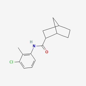 N-(3-chloro-2-methylphenyl)bicyclo[2.2.1]heptane-2-carboxamide