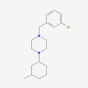 1-(3-Bromobenzyl)-4-(3-methylcyclohexyl)piperazine