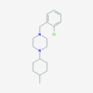 1-(2-Chlorobenzyl)-4-(4-methylcyclohexyl)piperazine