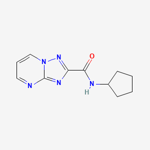 N-cyclopentyl[1,2,4]triazolo[1,5-a]pyrimidine-2-carboxamide