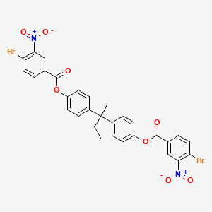 Butane-2,2-diyldibenzene-4,1-diyl bis(4-bromo-3-nitrobenzoate)