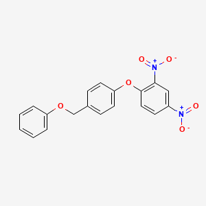 2,4-Dinitro-1-[4-(phenoxymethyl)phenoxy]benzene