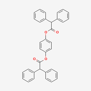 Benzene-1,4-diyl bis(diphenylacetate)