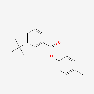 3,4-Dimethylphenyl 3,5-di-tert-butylbenzoate