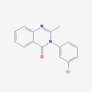 3-(3-Bromophenyl)-2-methylquinazolin-4-one