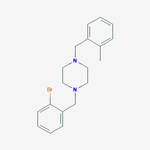 1-(2-Bromobenzyl)-4-(2-methylbenzyl)piperazine