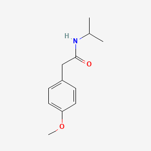 2-(4-methoxyphenyl)-N-(propan-2-yl)acetamide