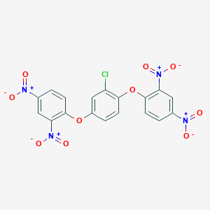 1-[2-Chloro-4-(2,4-dinitrophenoxy)phenoxy]-2,4-dinitrobenzene