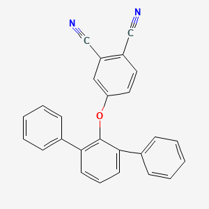 molecular formula C26H16N2O B10890194 4-(2,6-diphenylphenoxy)benzene-1,2-dicarbonitrile 