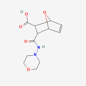 3-(Morpholin-4-ylcarbamoyl)-7-oxabicyclo[2.2.1]hept-5-ene-2-carboxylic acid