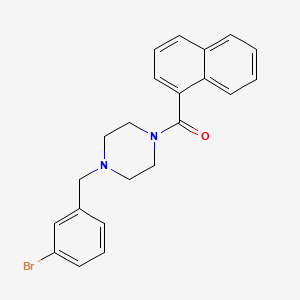 [4-(3-Bromobenzyl)piperazin-1-yl](naphthalen-1-yl)methanone