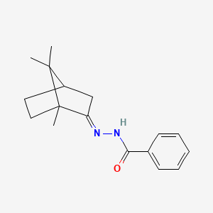 N'~1~-(1,7,7-Trimethylbicyclo[2.2.1]hept-2-yliden)benzohydrazide