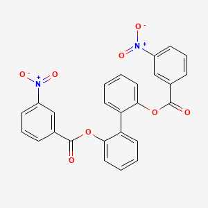 2'-[(3-Nitrobenzoyl)oxy][1,1'-biphenyl]-2-yl 3-nitrobenzoate