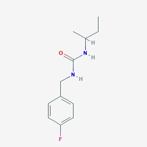 1-Butan-2-yl-3-(4-fluorobenzyl)urea