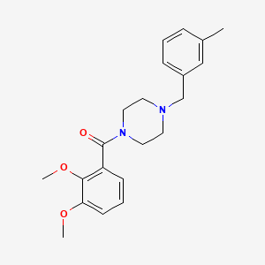 (2,3-Dimethoxyphenyl)[4-(3-methylbenzyl)piperazin-1-yl]methanone