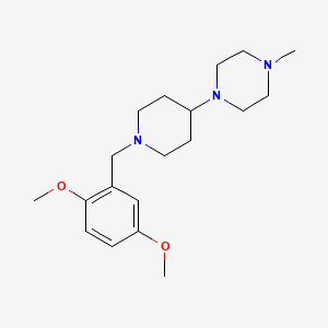 1-[1-(2,5-Dimethoxybenzyl)piperidin-4-yl]-4-methylpiperazine