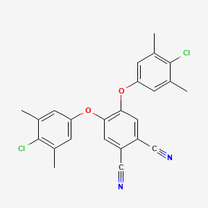 4,5-Bis(4-chloro-3,5-dimethylphenoxy)benzene-1,2-dicarbonitrile