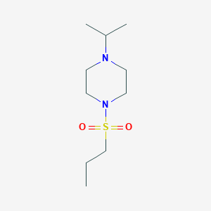 1-(Propan-2-yl)-4-(propylsulfonyl)piperazine