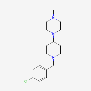 1-[1-(4-Chlorobenzyl)piperidin-4-yl]-4-methylpiperazine