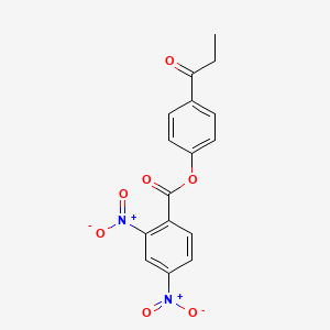 4-Propanoylphenyl 2,4-dinitrobenzoate