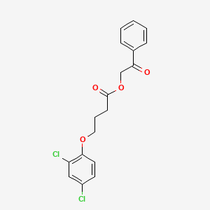 2-Oxo-2-phenylethyl 4-(2,4-dichlorophenoxy)butanoate