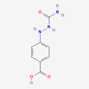 molecular formula C8H9N3O3 B10892024 4-(2-Carbamoylhydrazinyl)benzoic acid 