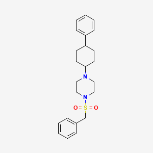 1-(Benzylsulfonyl)-4-(4-phenylcyclohexyl)piperazine