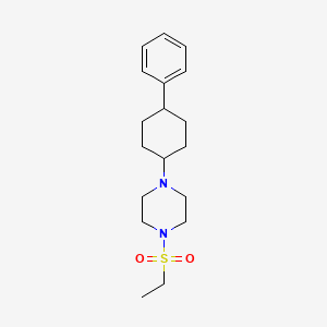 1-(Ethylsulfonyl)-4-(4-phenylcyclohexyl)piperazine