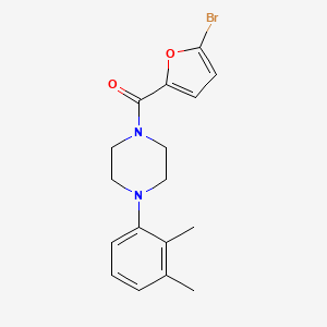 (5-Bromofuran-2-yl)[4-(2,3-dimethylphenyl)piperazin-1-yl]methanone