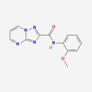 N-(2-methoxyphenyl)[1,2,4]triazolo[1,5-a]pyrimidine-2-carboxamide