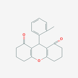 9-(2-methylphenyl)-3,4,5,6,7,9-hexahydro-1H-xanthene-1,8(2H)-dione