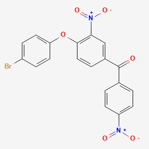 [4-(4-Bromophenoxy)-3-nitrophenyl](4-nitrophenyl)methanone