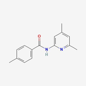 N-(4,6-dimethylpyridin-2-yl)-4-methylbenzamide