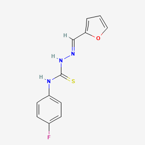 2-Furaldehyde N-(4-fluorophenyl)thiosemicarbazone