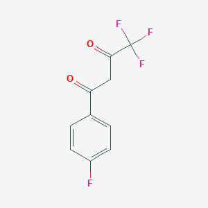 B108935 4,4,4-Trifluoro-1-(4-fluorophenyl)butane-1,3-dione CAS No. 582-65-0