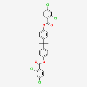 Propane-2,2-diyldibenzene-4,1-diyl bis(2,4-dichlorobenzoate)