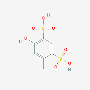 B108939 5-Hydroxytoluene-2,4-disulphonic acid CAS No. 15509-33-8