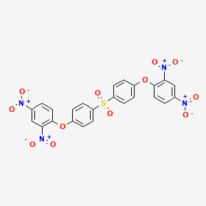 Bis[4-(2,4-dinitrophenoxy)phenyl] sulfone